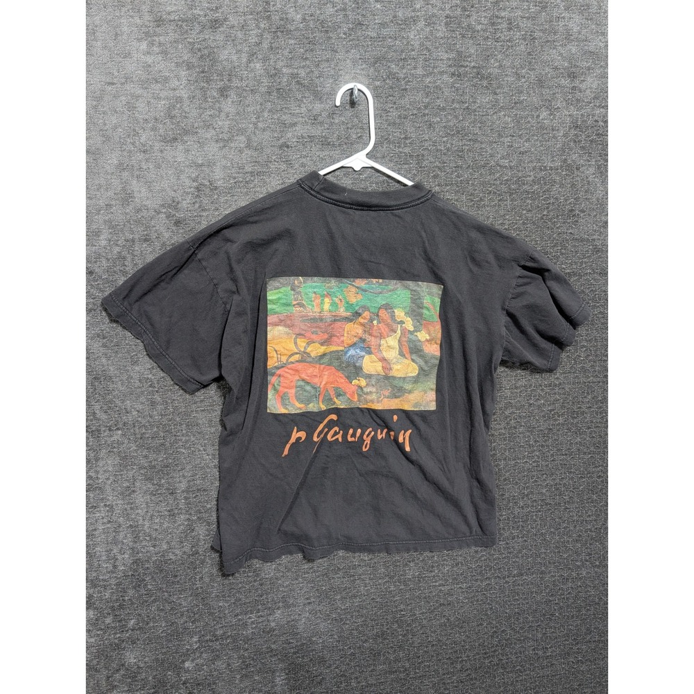 Sols Regent Paul Gauguin Les Marquises Art Graphic T-Shirt Black Large 1828